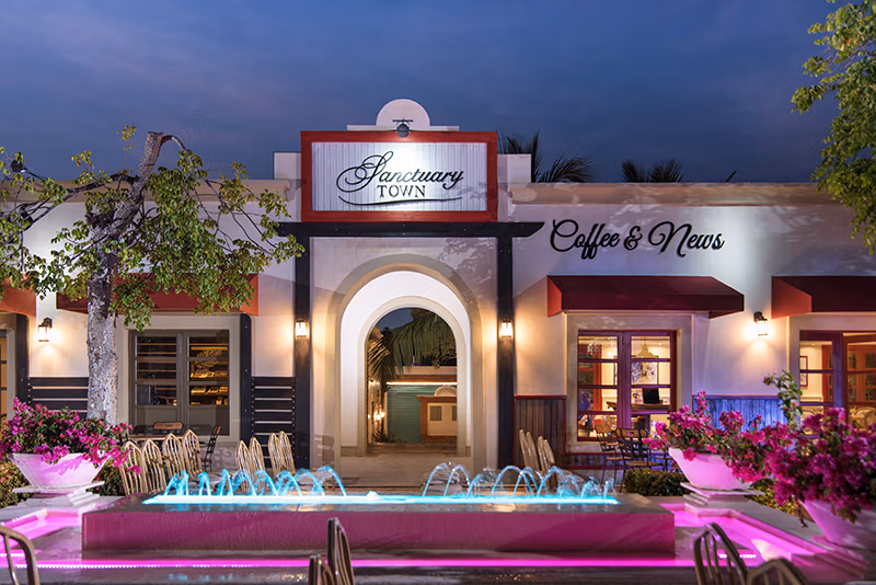 SANCTUARY TOWN IS A CULINARY FEST TO THE SENSES AND BROADENS THE OFFER IN CAP CANA