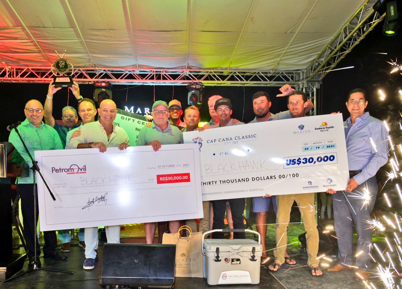 Lancha Blackhawk gana el Cap Cana Classic Tournament