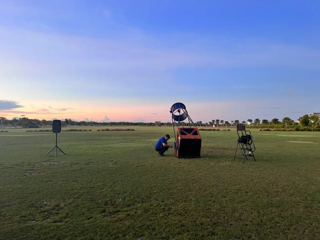 The largest telescope in region landed in Cap Cana