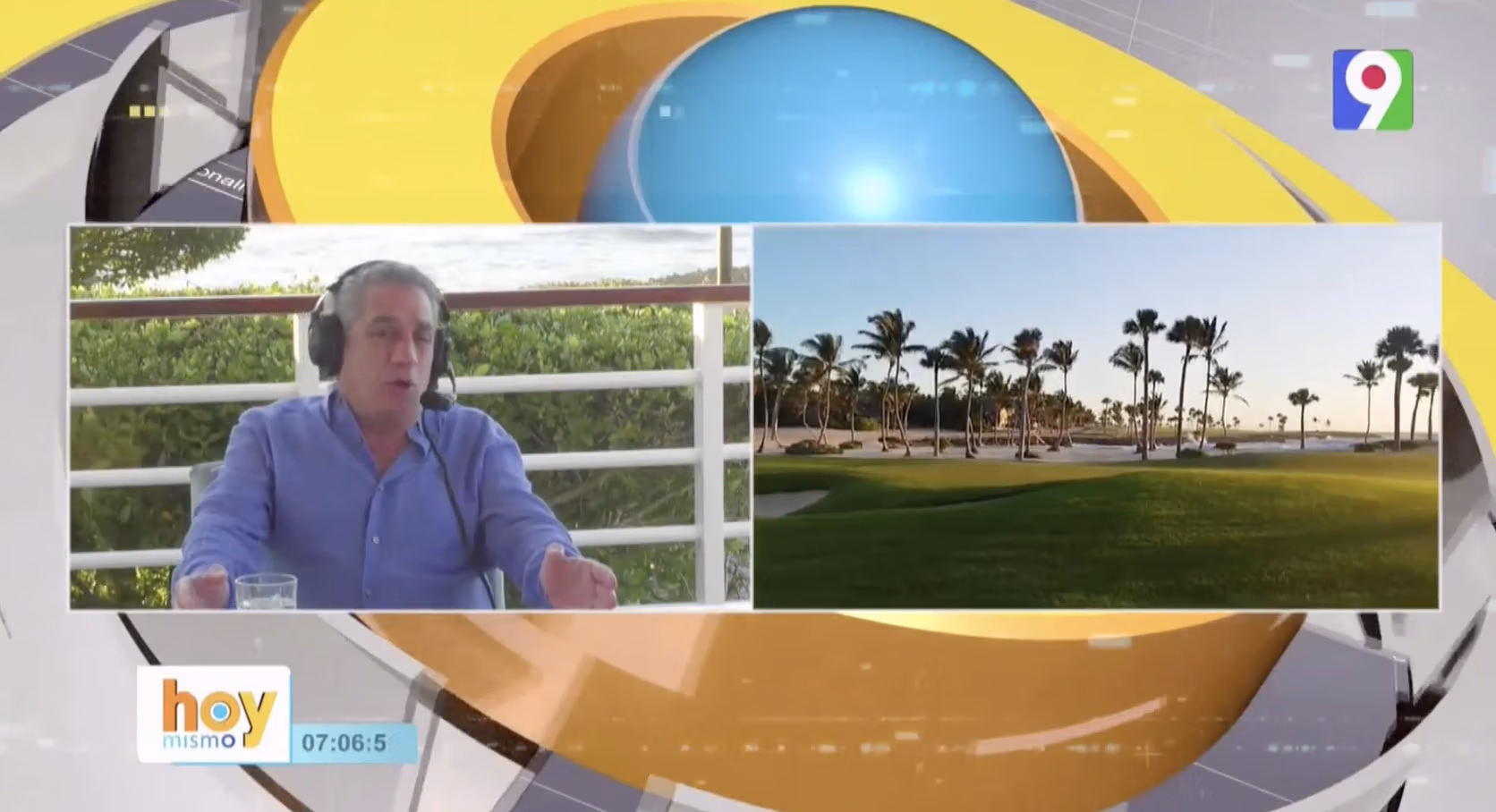 Programa Matinal Nacional de noticias ”HOY MISMO” trasmite en vivo desde Cap Cana