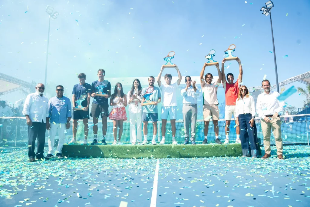 Culmina con éxito la primera edición del Open de Tenis Copa Cap Cana 2025