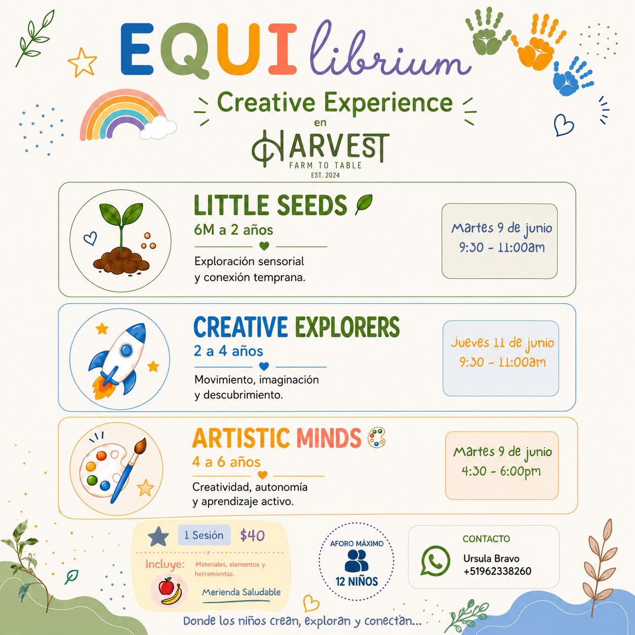 EQUILibrium Creative Experience at Harvest