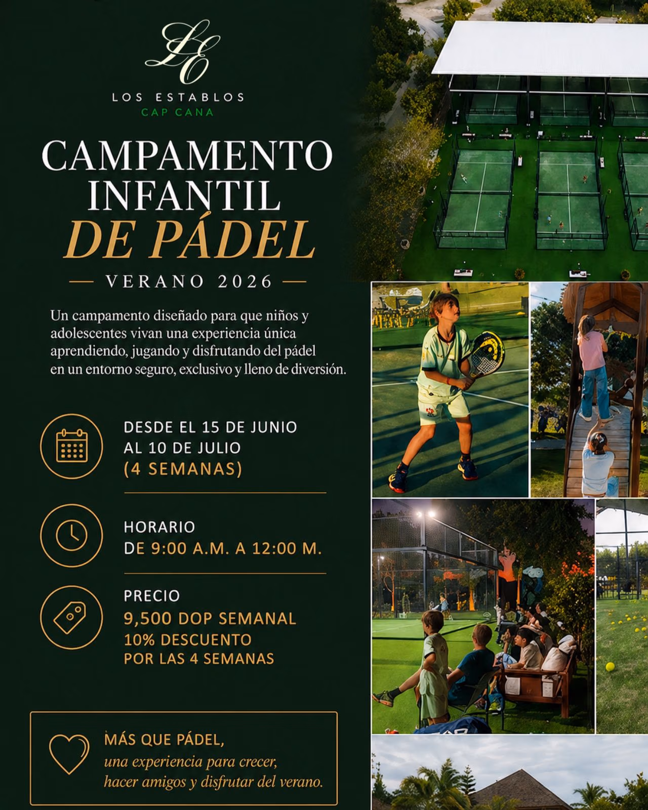Los Establos Padel Club at Cap Cana