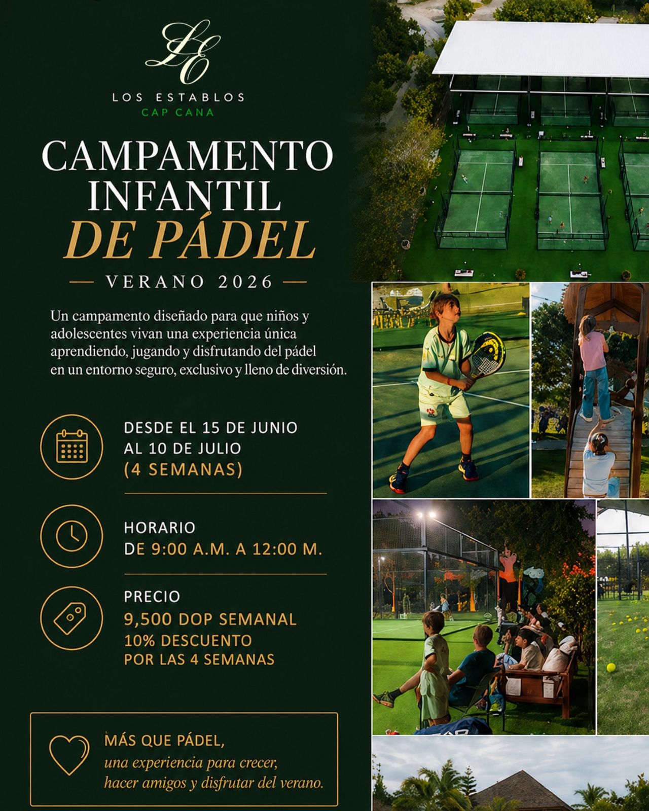 Los Establos Padel Club at Cap Cana