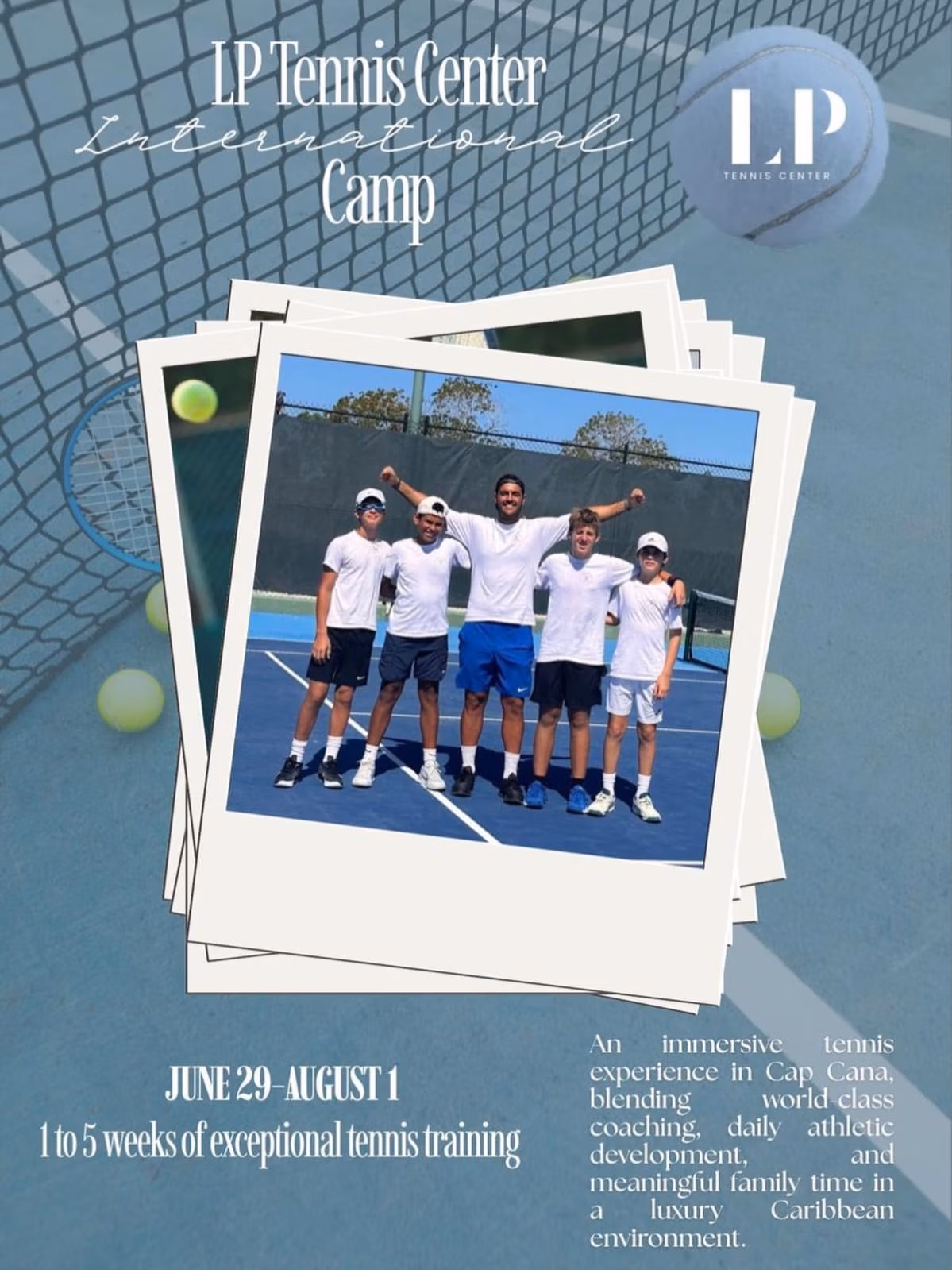 Lp Tennis Center Camp at Racquet Village Cap Cana