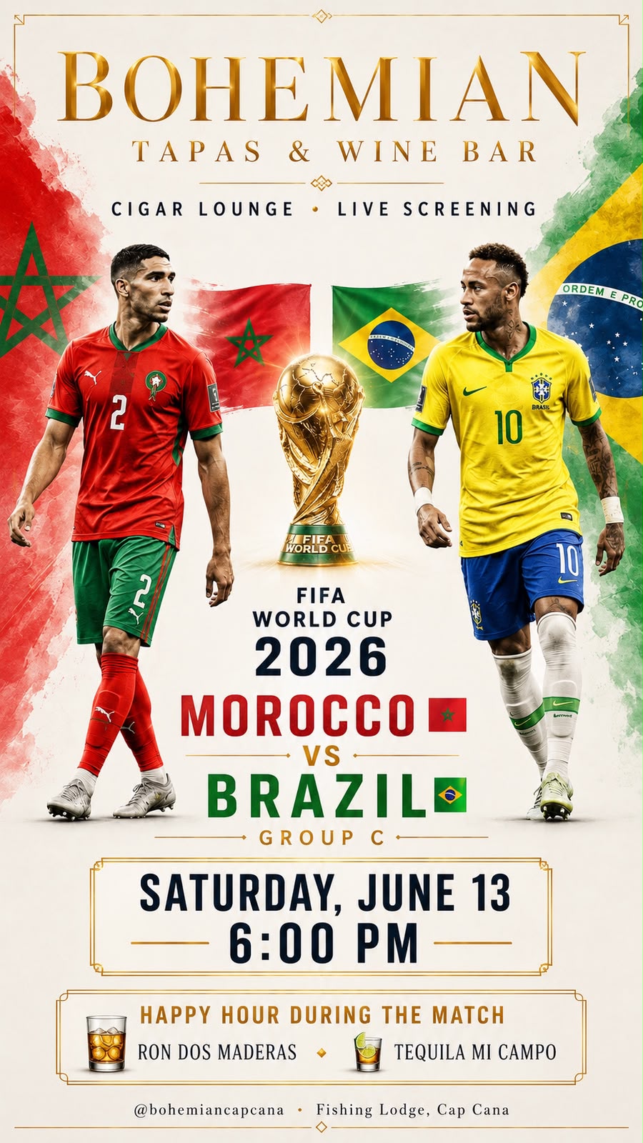 Fifa World Cup, Live at Bohemian