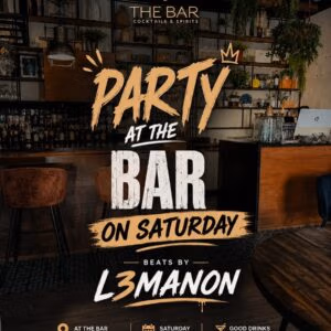 Party at the Bar on Saturday at Fishing Lodge Cap Cana
