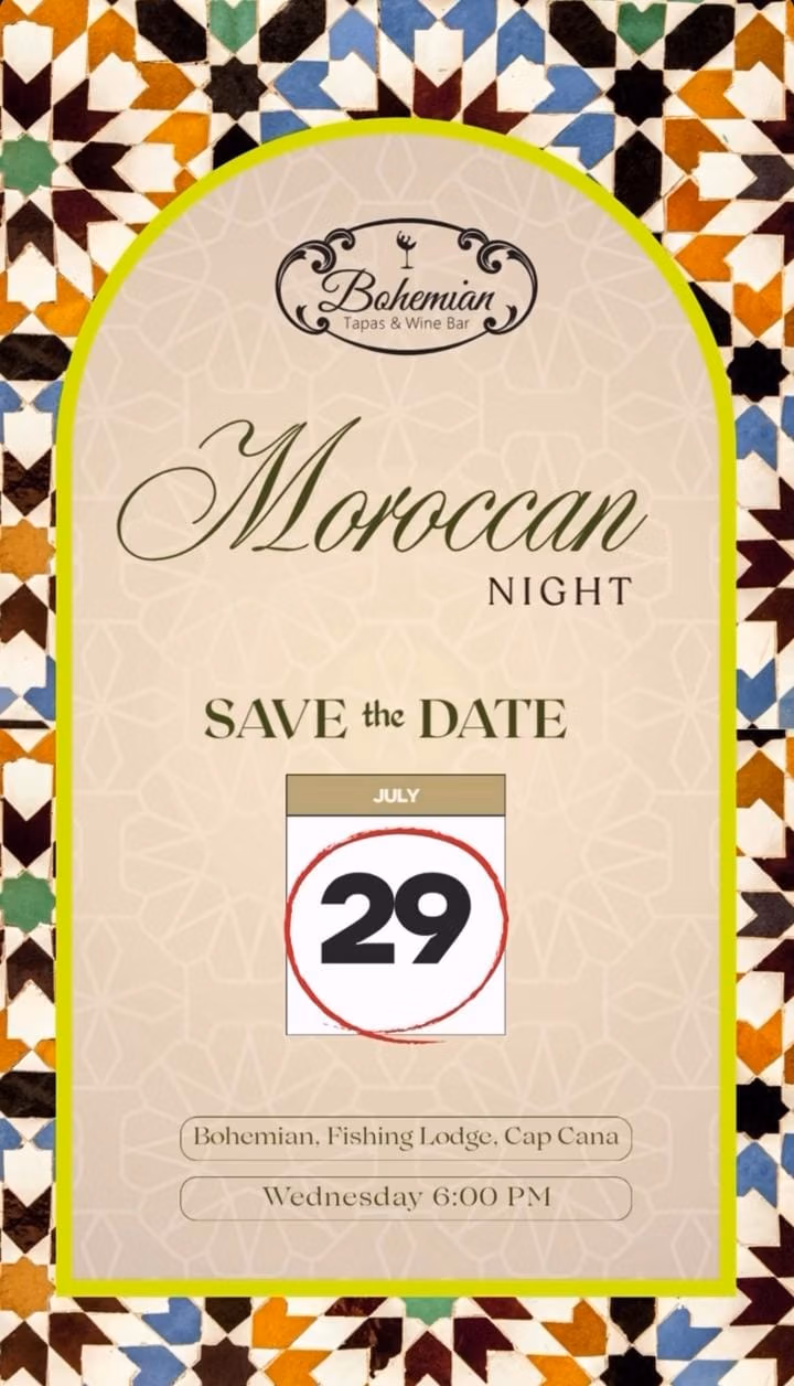 Moroccan Night at Fishing Lodge Cap Cana