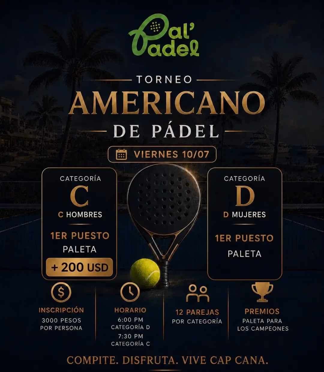Torneo Americano De Padel at Los Establos Padel Club