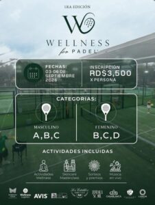 Wellness For Padel at Los Establos Cap Cana, Info
