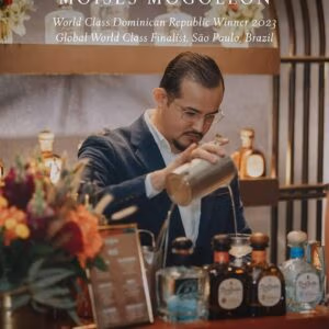 Moises Mogollon at St Regis Bar Cap Cana