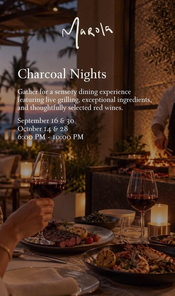Charcoal Nights at Marola Cap Cana