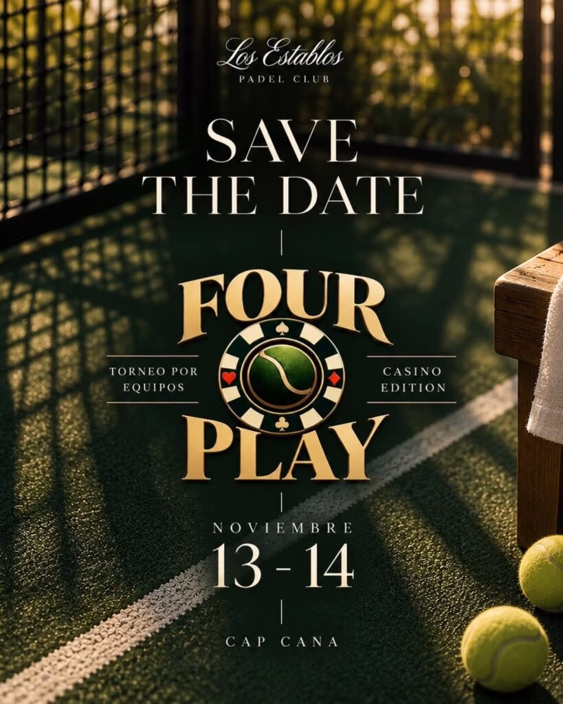 Four Play at Los Establos Padel Club Cap Cana