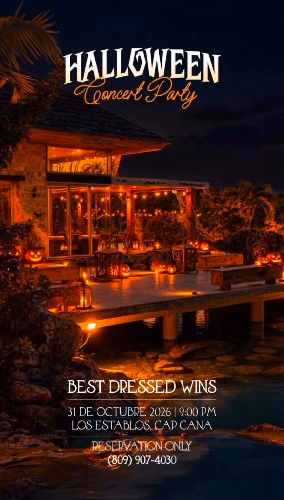 Halloween Concert Party at Harvest Cap Cana