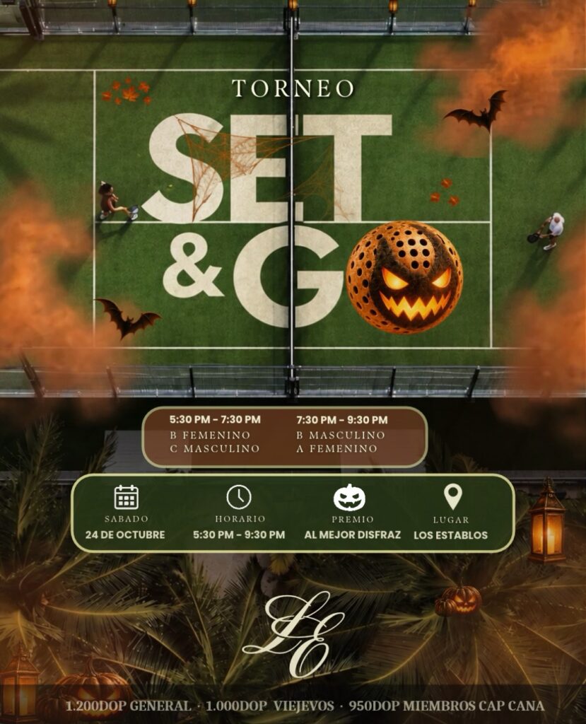 Set and Go at Los Establos Cap Cana